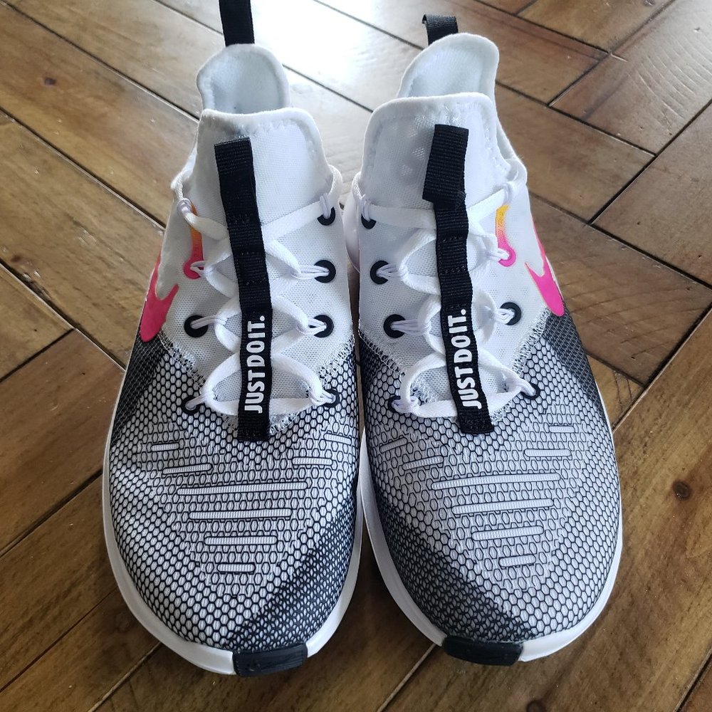 Nike Free TR8 Low Women's Running Shoes White Black Pink 942888-008
